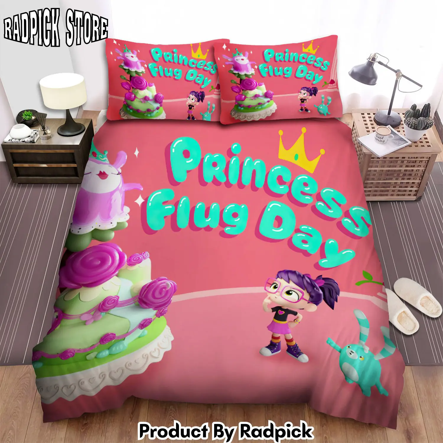 Radpick abby hatcher episode princess flug day bed sheets spread duvet cover bedding sets rp3278914